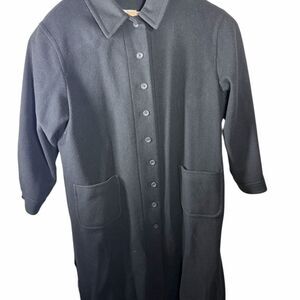 Spiegel women’s black long coat